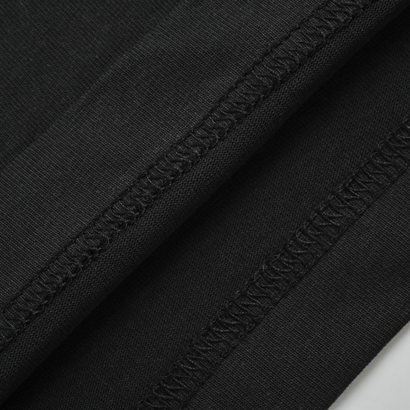 Moncler Logo Print Black T-Shirt view