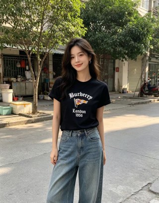 Burberry London 1856 Black T-Shirt view 5