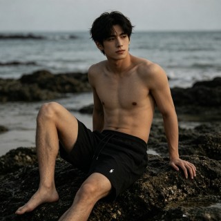Polo Ralph Lauren Black Drawstring Shorts view 4