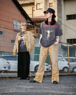 Domestic Control Graphic Print Oversized T-Shirt Black view 4