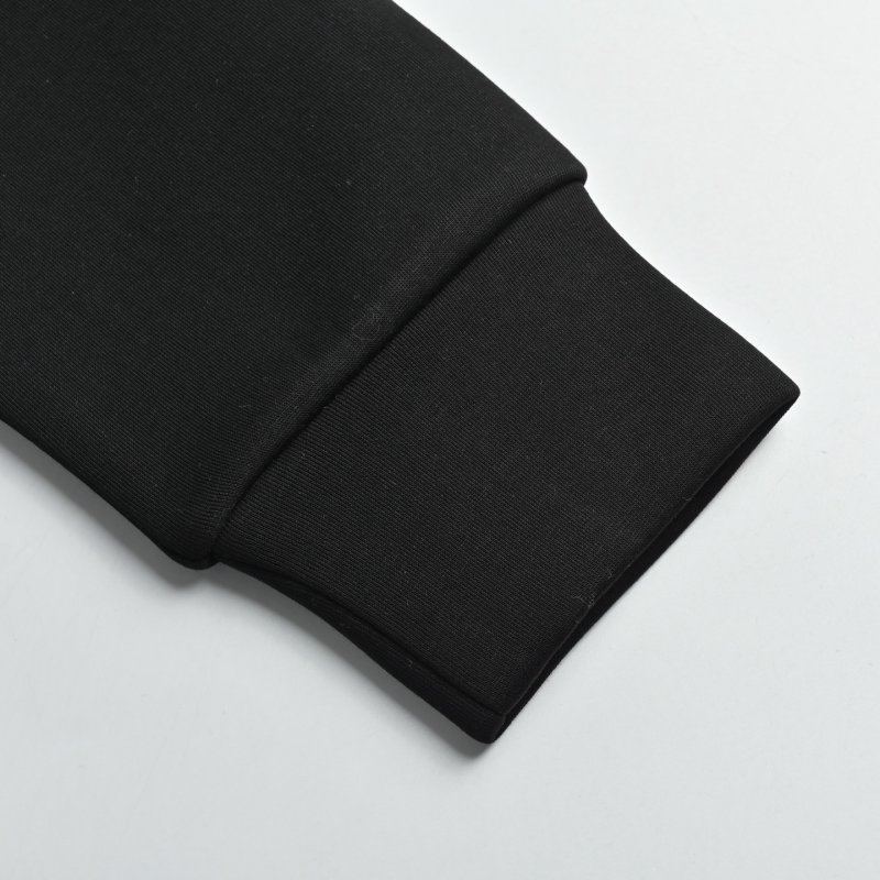 Fendi Black Wool Zip Jacket with Eye Detail view
