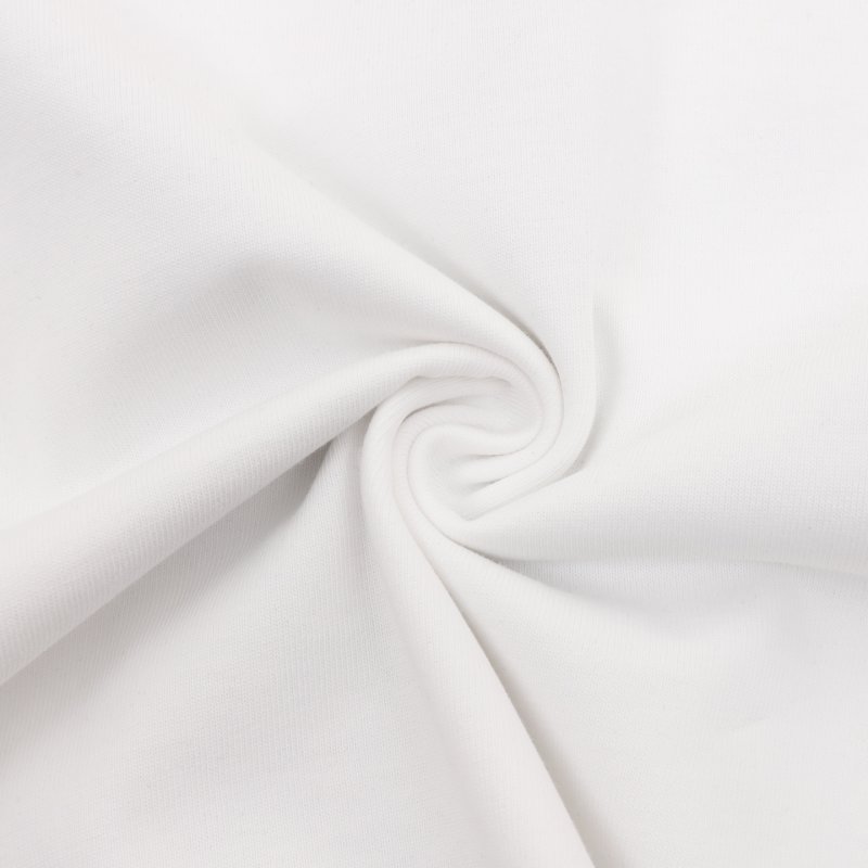 White Abstract Graphic Short Sleeve T-Shirt view