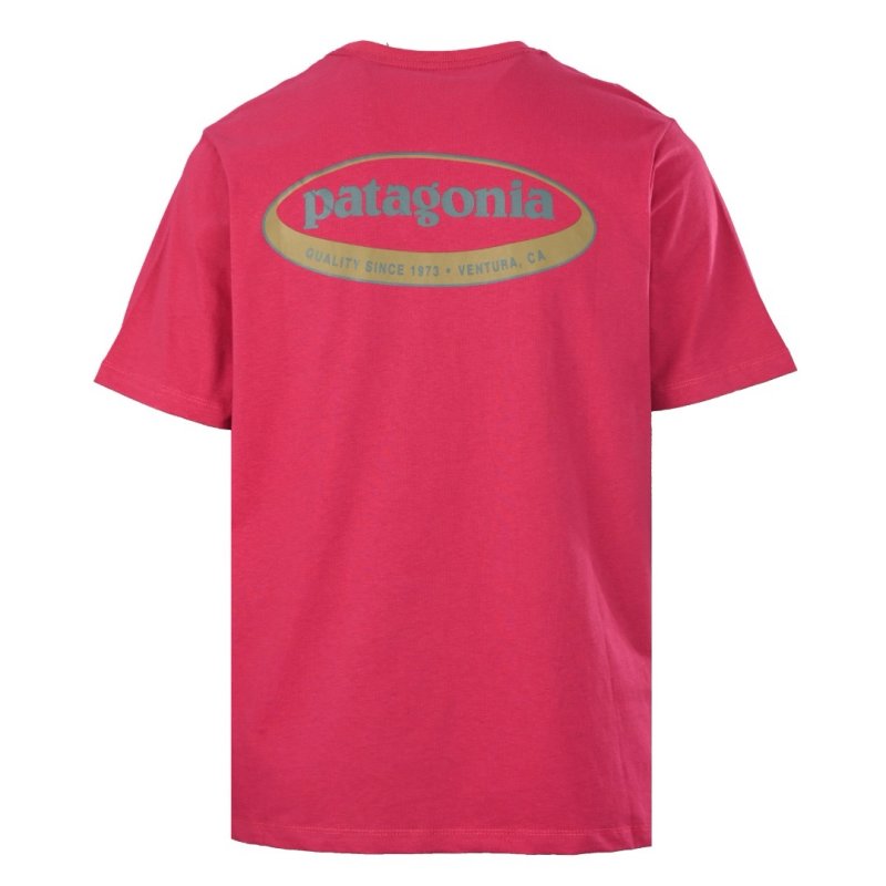 Pink Oval Graphic Short-Sleeve T-Shirt view