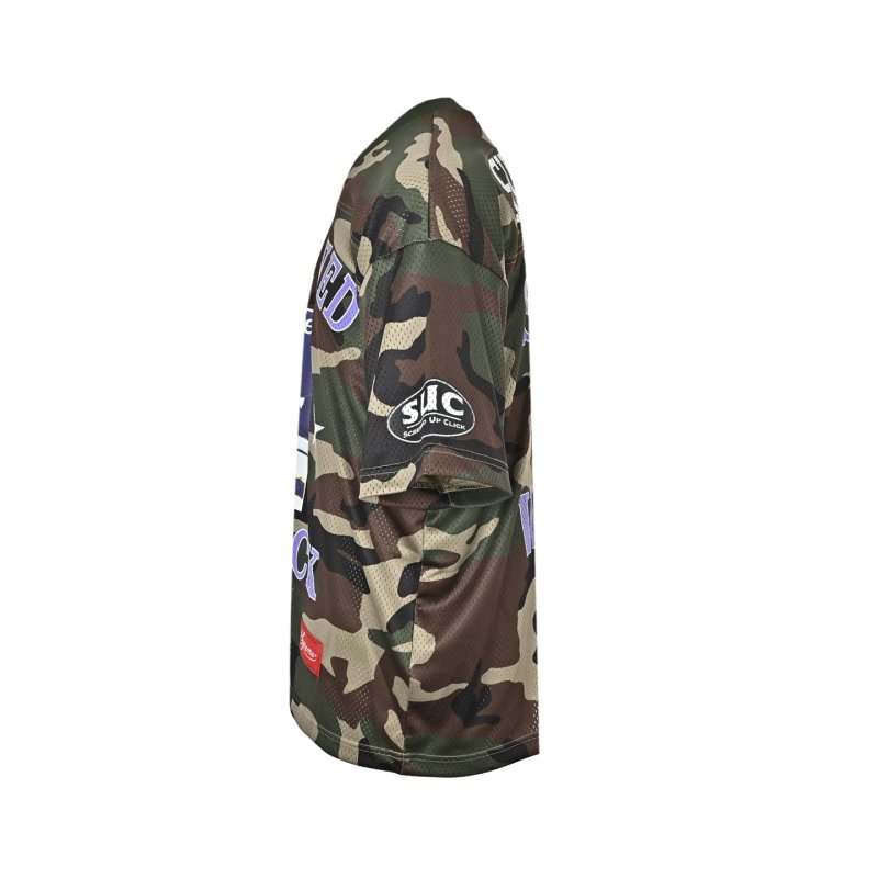 Screwed Up Click Camo Graphic T-Shirt Black view