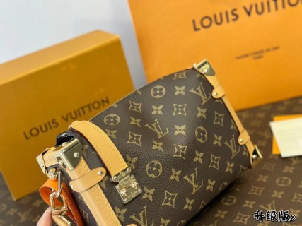 Louis Vuitton Side Trunk Monogram Canvas Shoulder Bag view 2
