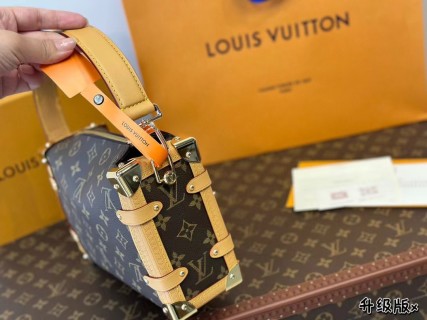 Louis Vuitton Side Trunk Monogram Canvas Shoulder Bag view 4