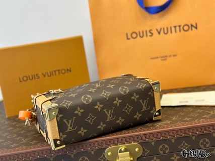 Louis Vuitton Side Trunk Monogram Canvas Shoulder Bag view 5
