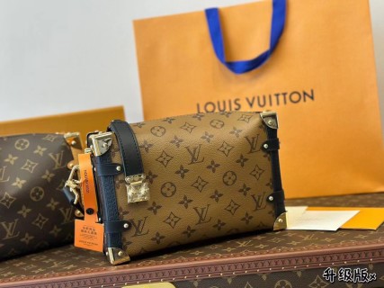 Louis Vuitton Side Trunk Monogram Canvas Shoulder Bag view 7