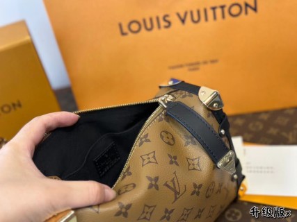 Louis Vuitton Side Trunk Monogram Canvas Shoulder Bag view 8
