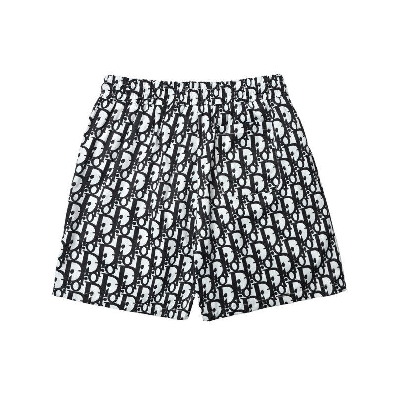 Dior Oblique Monogram Black White Shorts view