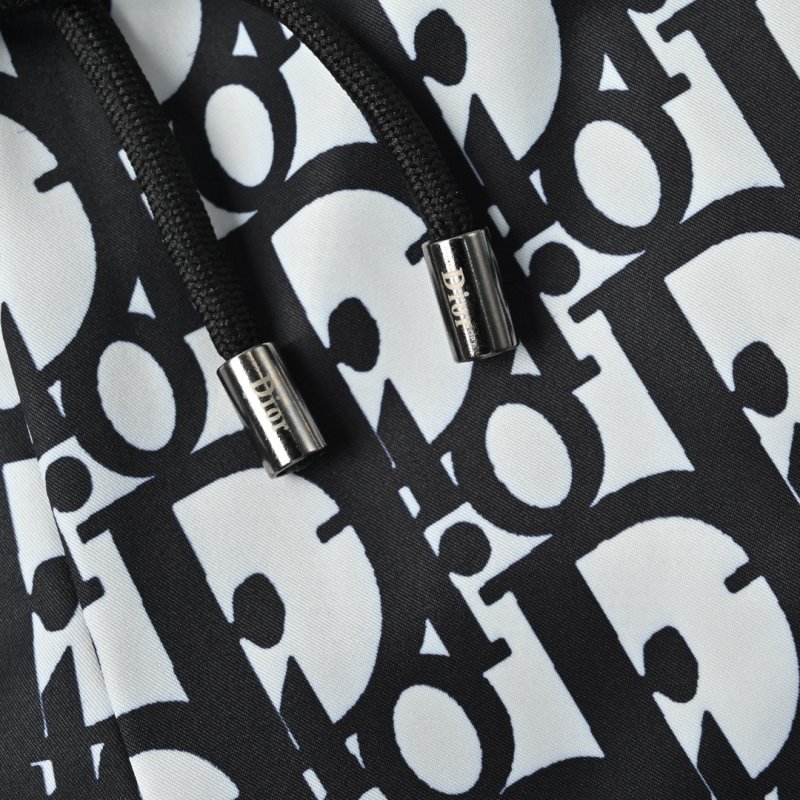 Dior Oblique Monogram Black White Shorts view