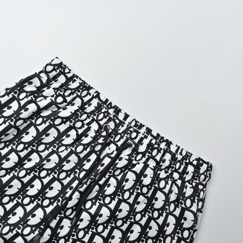 Dior Oblique Monogram Black White Shorts view