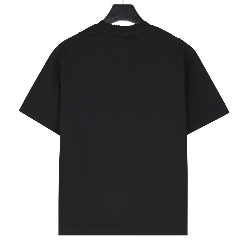 Balenciaga Black Logo Graphic T-Shirt view