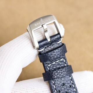 Breitling Top Time Chronometre 38mm Blue Dial view 7