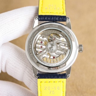 Breitling Top Time Chronometre 38mm Blue Dial view 8