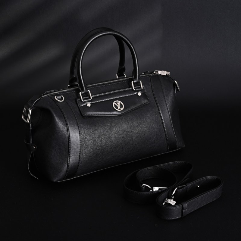 Louis Vuitton Nano Biker Black Lamb Leather Handbag M14623