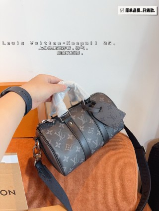 Louis Vuitton x Nigo Keepall 25 Monogram Canvas Bag view 3