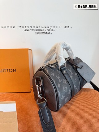 Louis Vuitton x Nigo Keepall 25 Monogram Canvas Bag view 4