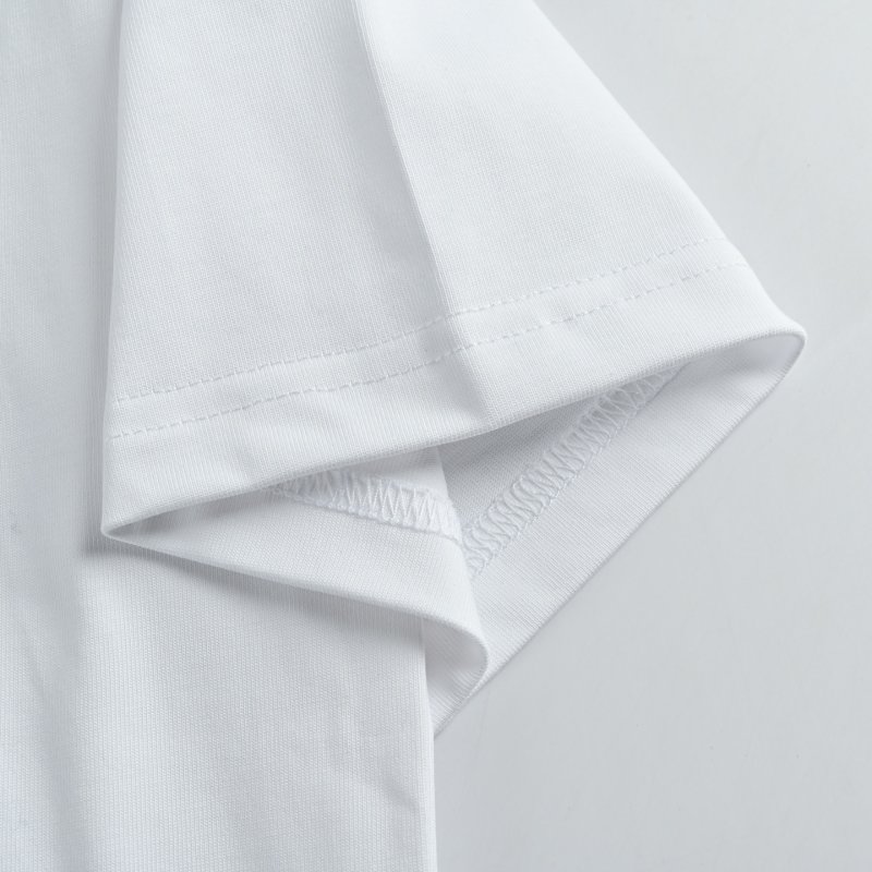 Burberry EKD Embroidered White T-Shirt view
