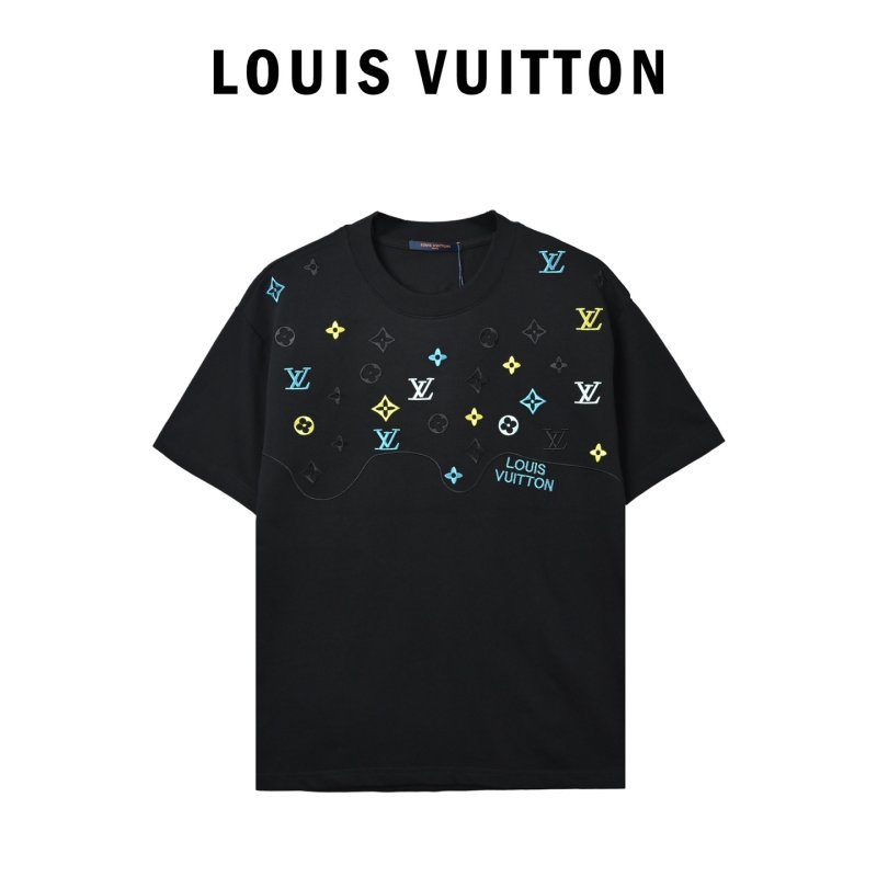Louis Vuitton Monogram Black Short Sleeve T-Shirt view