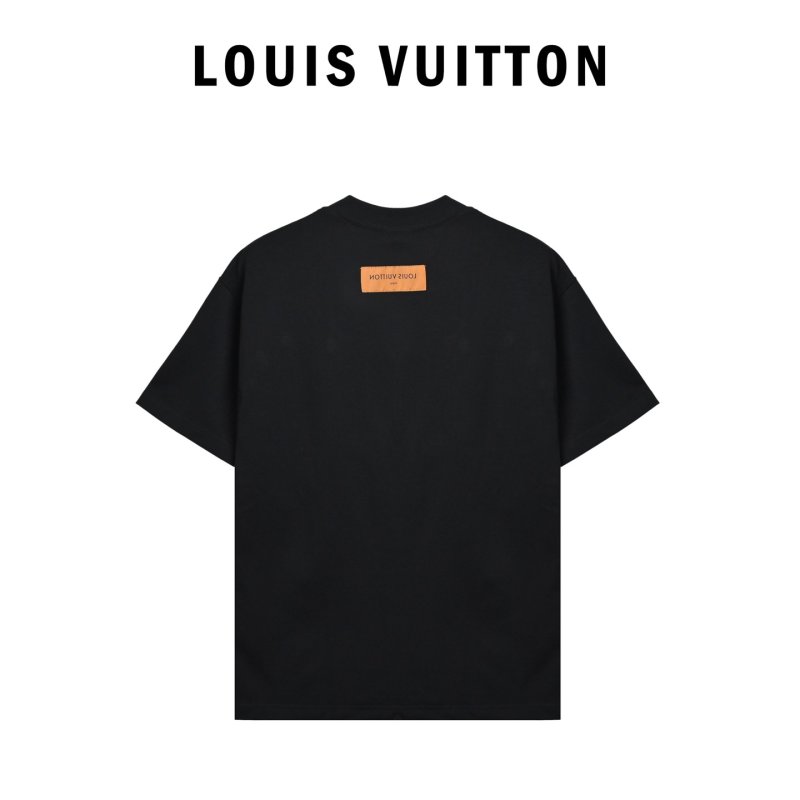 Louis Vuitton Monogram Black Short Sleeve T-Shirt view
