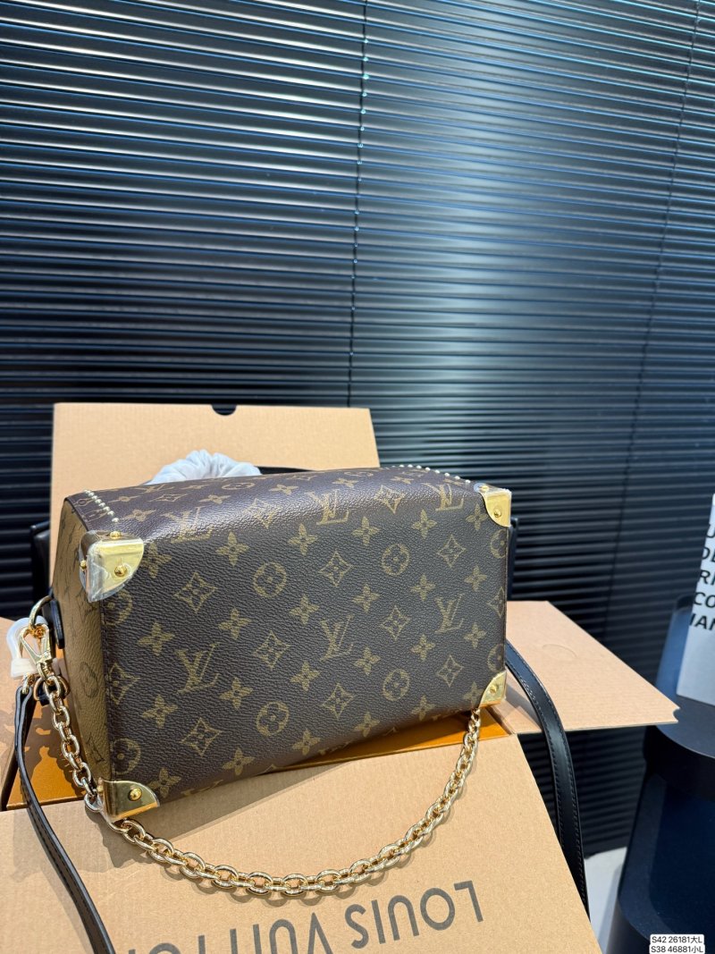 Louis Vuitton Monogram Pillow Bag Black Leather view