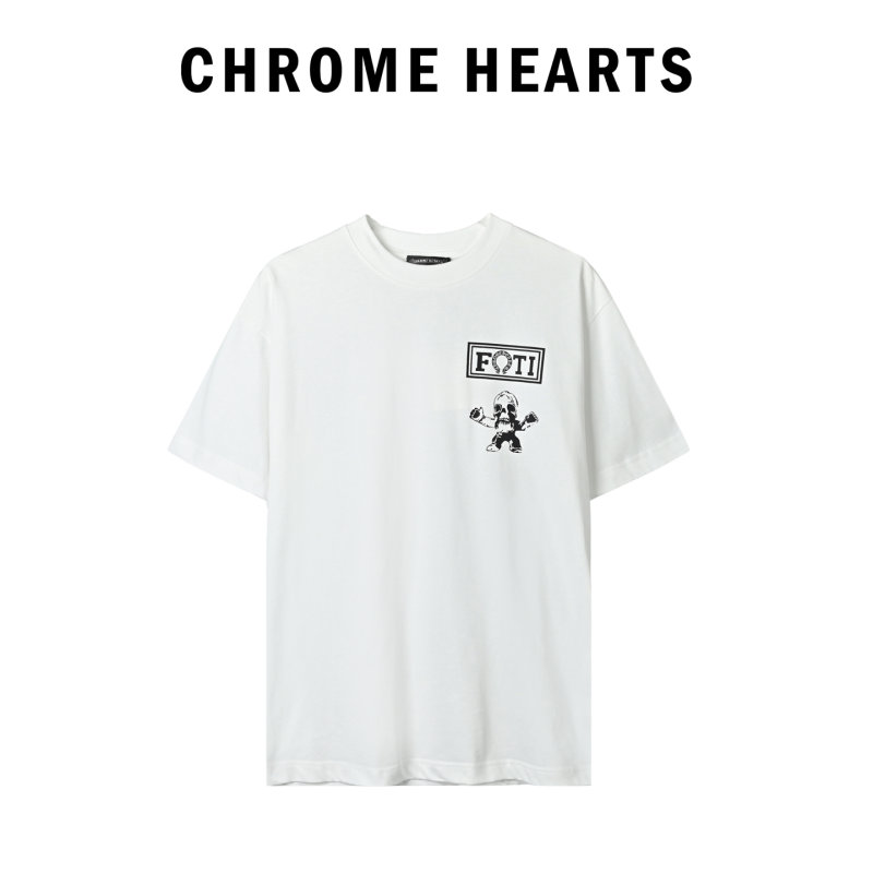 White FOTI Graphic Short Sleeve T-Shirt view