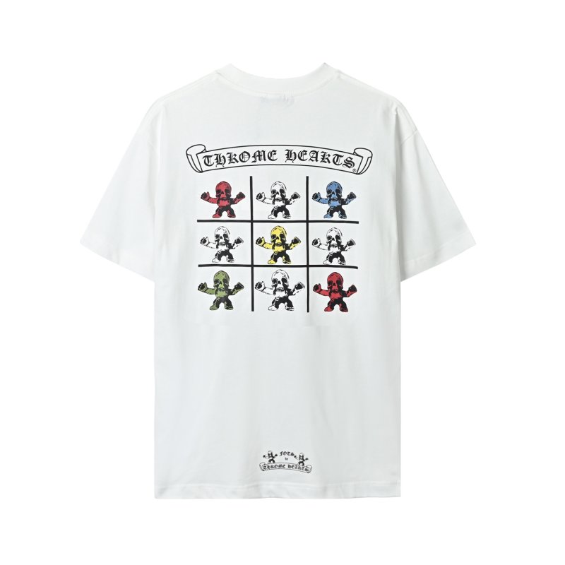White FOTI Graphic Short Sleeve T-Shirt view