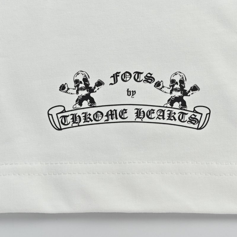 White FOTI Graphic Short Sleeve T-Shirt view