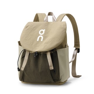 On Lightweight Casual Backpack - Beige/Olive view 1