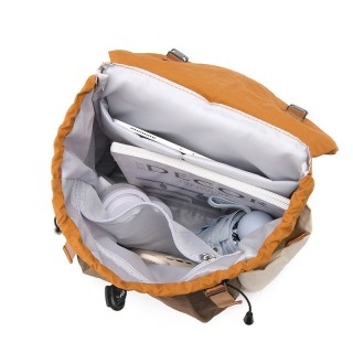 On Lightweight Casual Backpack - Beige/Olive view 5