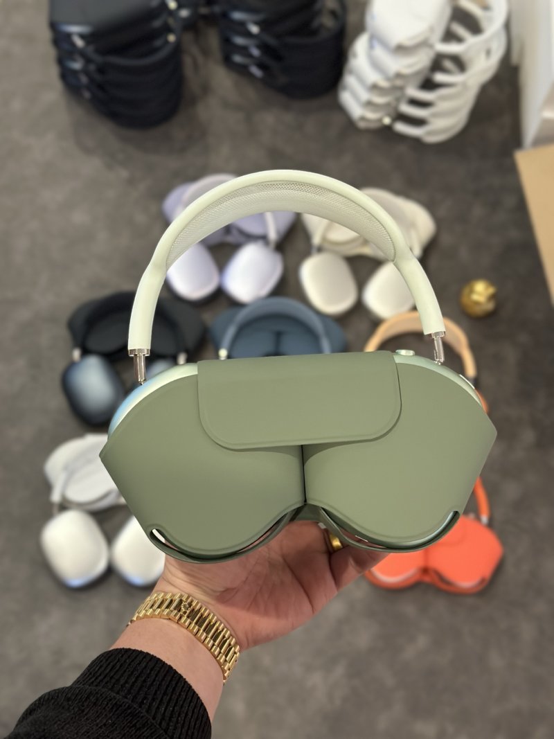 Apple AirPods Max Over-Ear Headphones Orange view