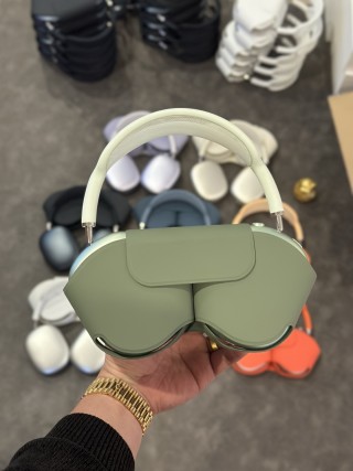 Apple AirPods Max Over-Ear Headphones Orange view 3