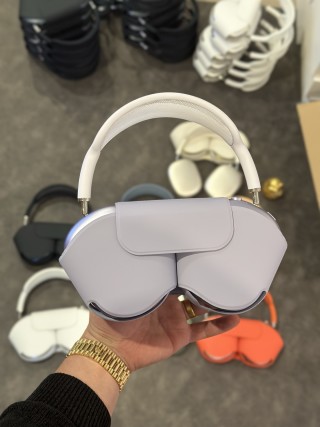 Apple AirPods Max Over-Ear Headphones Orange view 7