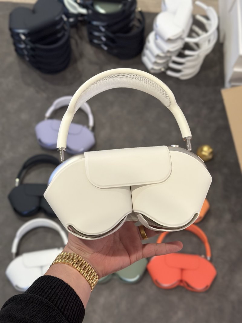 Apple AirPods Max Over-Ear Headphones Orange view