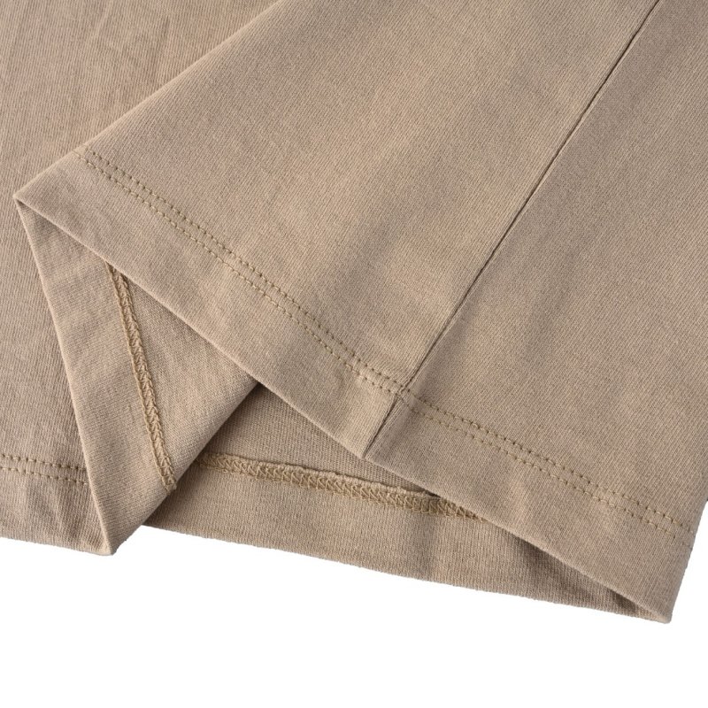 Stone Island Compass Logo Short Sleeve T-Shirt Beige view