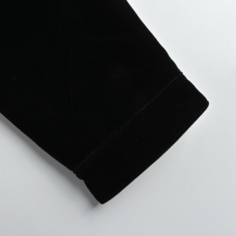 Prada Black Velvet Blazer Jacket view