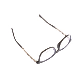 Chanel Black Rectangular Chain-Temple Optical Frame view 5