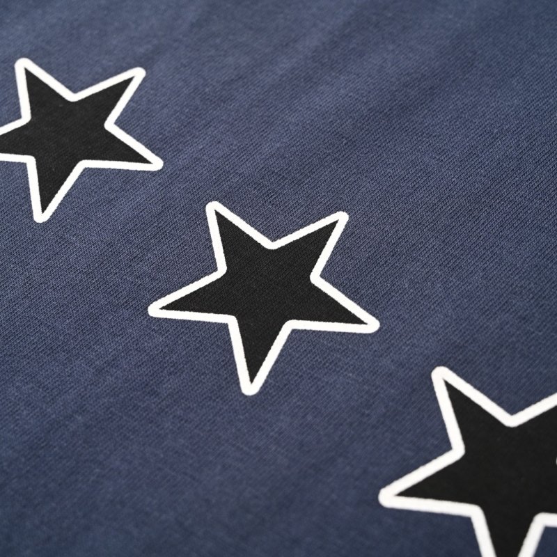 Navy Stars Graphic Short Sleeve T-Shirt view