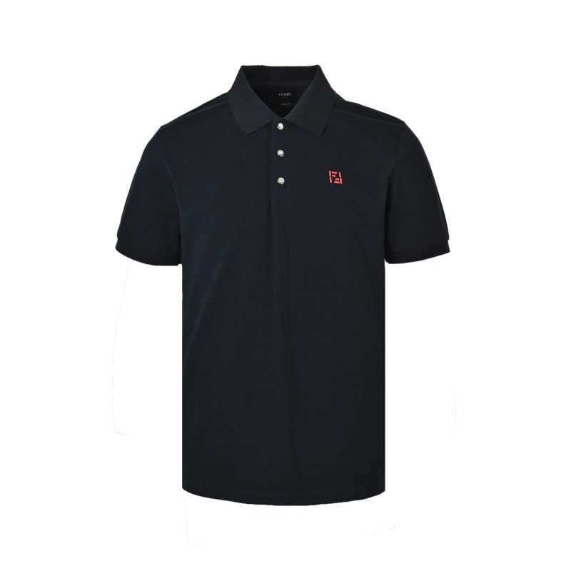 Black Short Sleeve Polo Shirt view