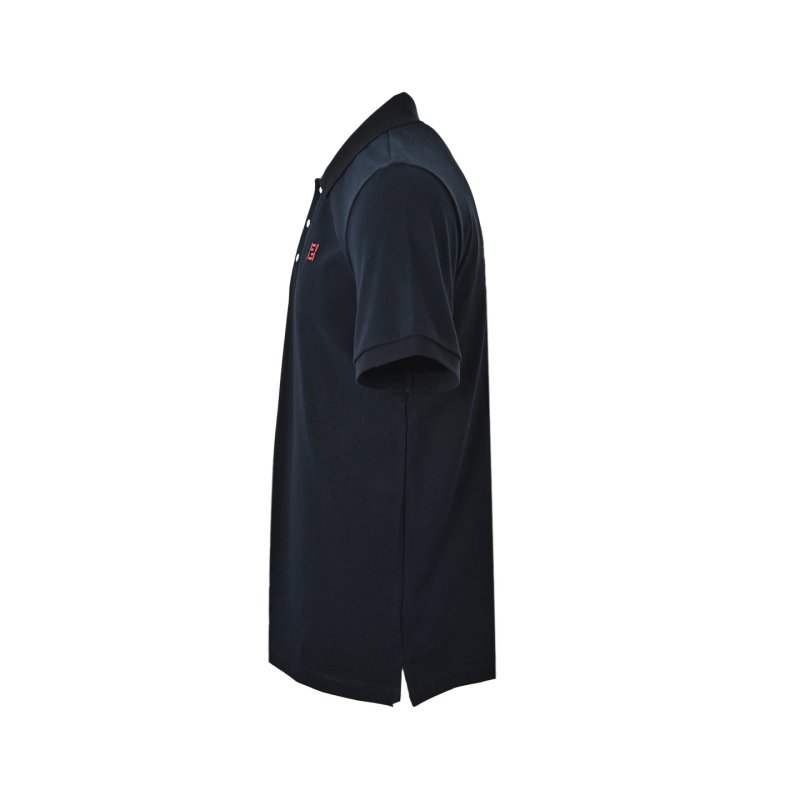 Black Short Sleeve Polo Shirt view