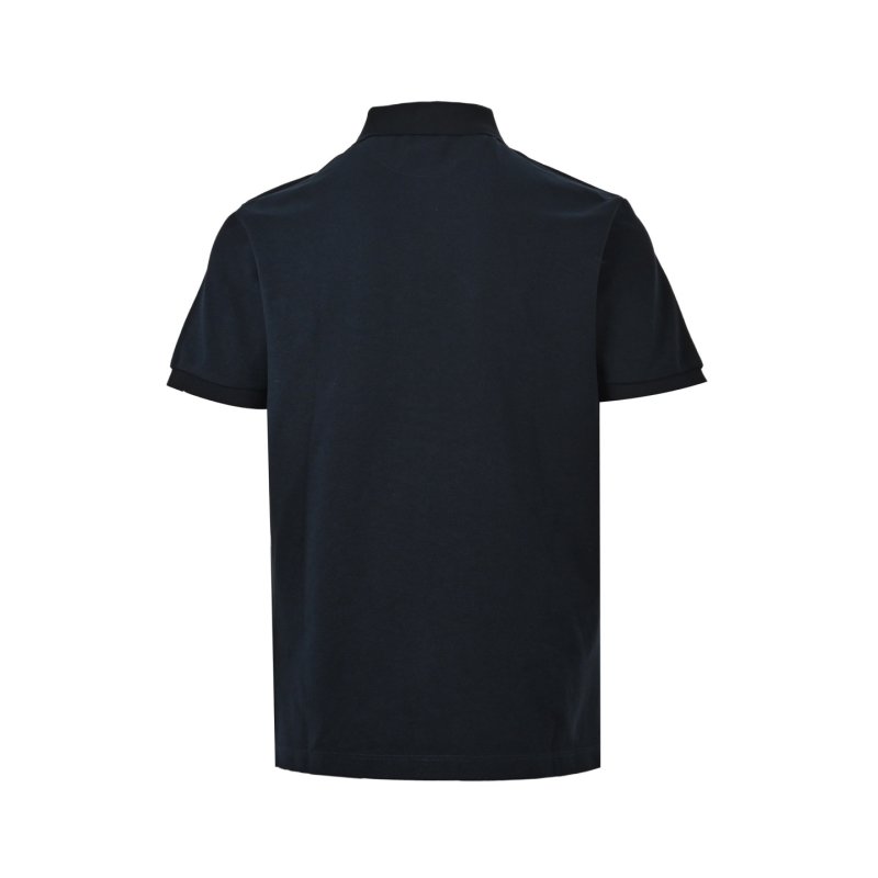 Black Short Sleeve Polo Shirt view