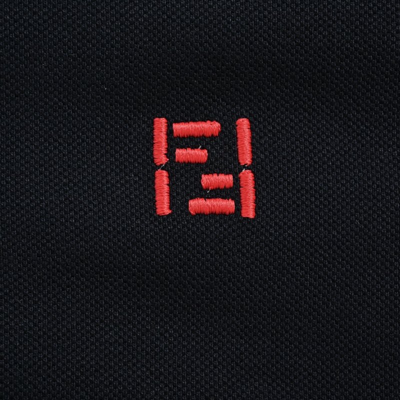 Black Short Sleeve Polo Shirt view