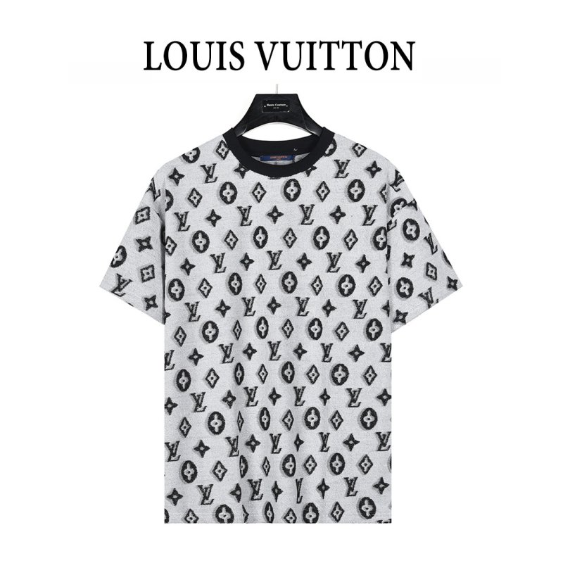 Louis Vuitton Monogram Cream Short Sleeve T-Shirt view