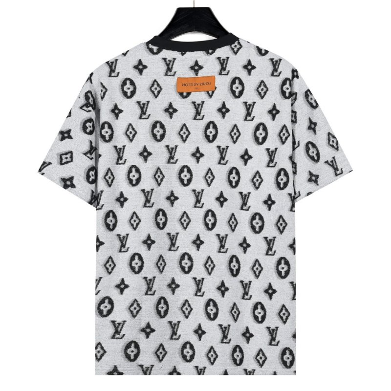 Louis Vuitton Monogram Cream Short Sleeve T-Shirt view