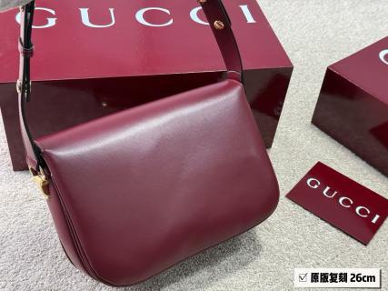 Gucci 1955 Horsebit Shoulder Bag - Burgundy Red view 9