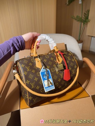 Louis Vuitton Speedy 30 Monogram Canvas Handbag view 2