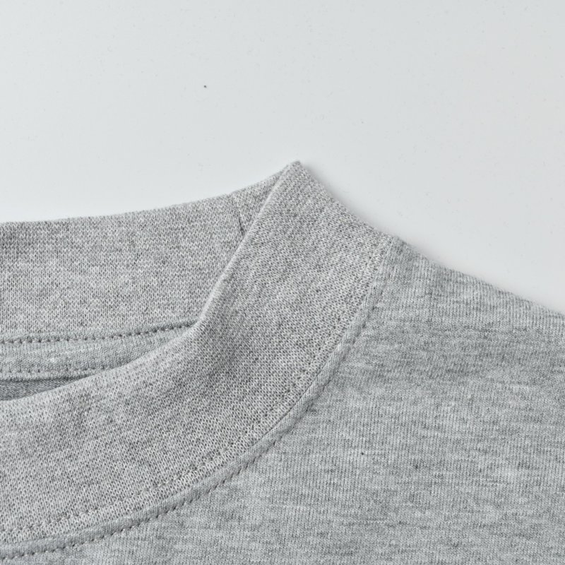 Grey T-Shirt with Green Graphic Print view