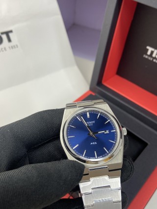 Tissot PRX Blue Dial Stainless Steel Watch 40mm view 7
