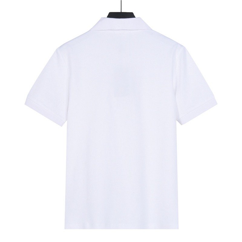 Fendi White Short-Sleeve Polo Shirt view